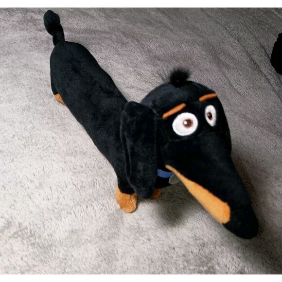 TY Beanie Baby 12” Medium "Buddy" Dachshund Dog Secret Life of Pets Plush NWT - Picture 3 of 16
